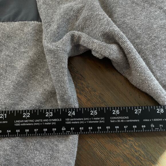 Zero Waste Daniel Hoodie XXL Gray ReRoll Patchwork Sustainable Made in USA RARE - Picture 9 of 10